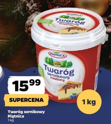 Twaróg sernikowy 1 kg promocja w Netto