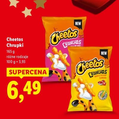 Chrupki 165 g, różne rodzaje promocja w Lidl