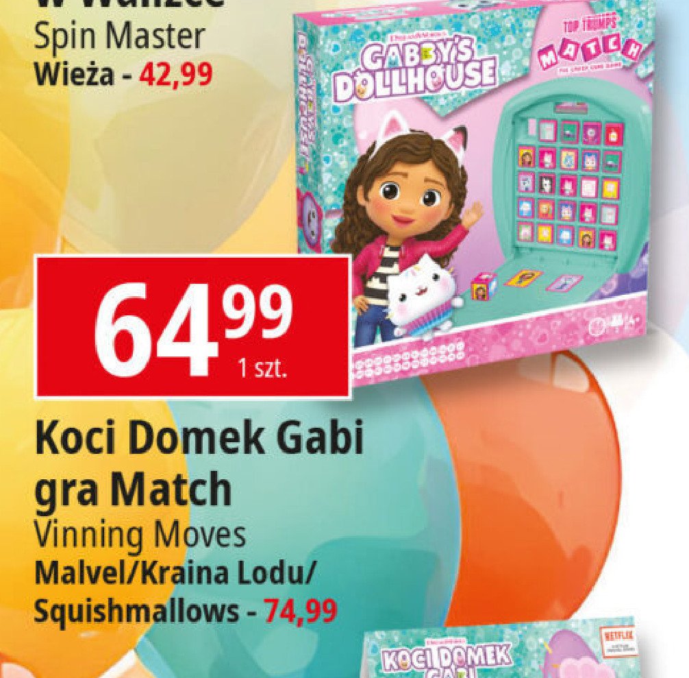 Gra match kraina lodu ii Winning moves promocja