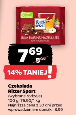 Czekolada promocja w Netto