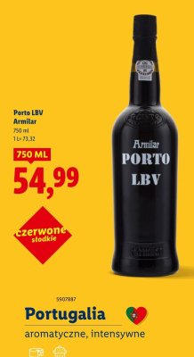 Porto LBV Armilar czerwone słodkie promocja w Lidl