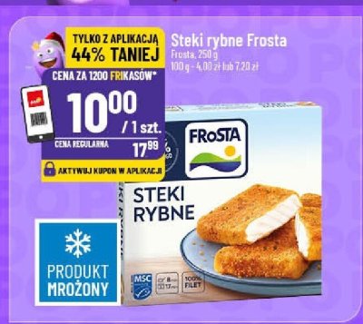 Steki rybne Frosta promocja w POLOmarket
