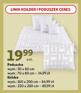 Poduszka ceres 70 x 80 cm promocja
