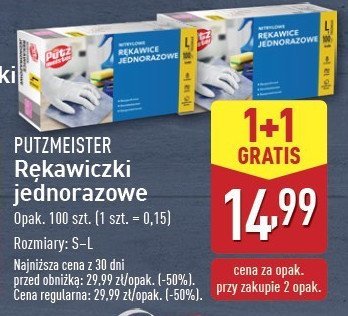 R臋kawice jednorazowe s Putzmeister promocja
