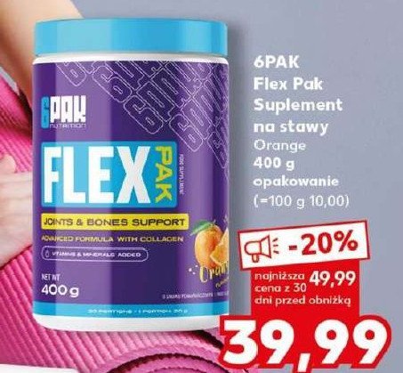 Flexpak orange 6pak promocja