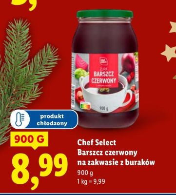 Barszcz czerwony na zakwasie z buraków promocja w Lidl