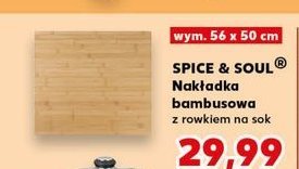 Nakładka bambusowa Spice&soul promocja