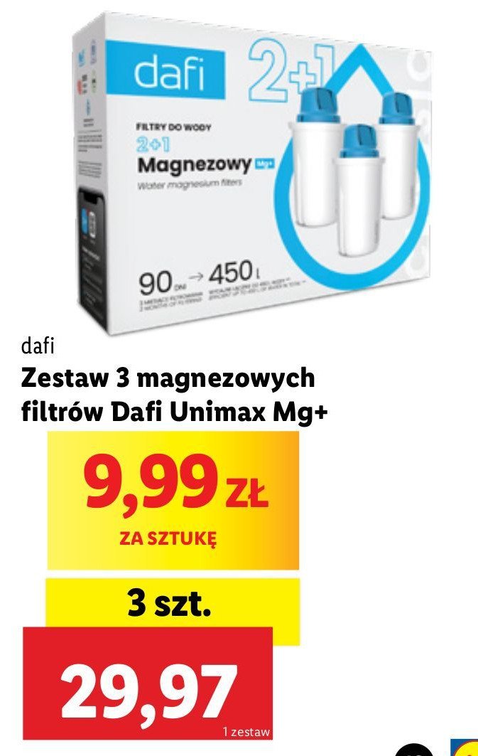 Wk艂ad magnezowy classic Dafi promocja