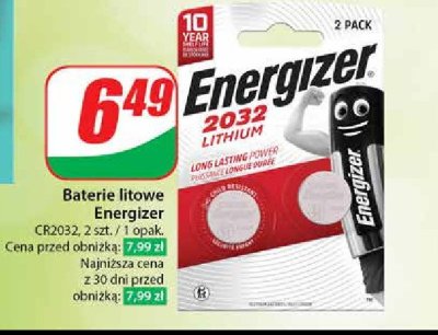 Baterie cr2032 Energizer promocja