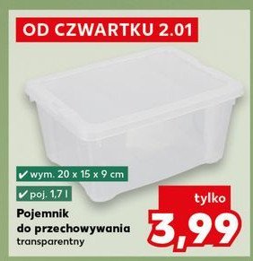 Pojemnik z pokrywą 1.7 l promocja