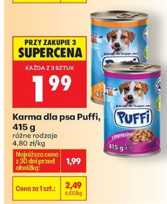 Karma dla psa promocja w Biedronka