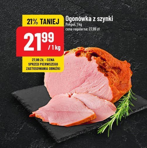 Ogonówka z szynki Pekpol promocja