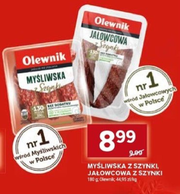 Kiełbasa myśliwska z szynki promocja w Stokrotka