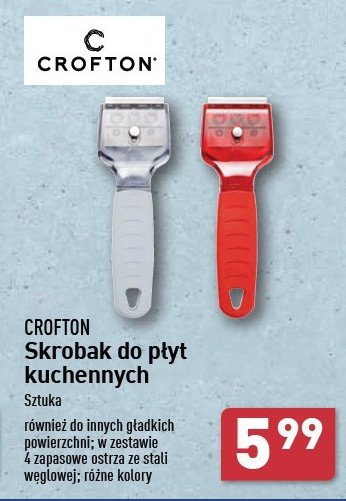 Skrobak do płyt kuchennych Crofton promocja