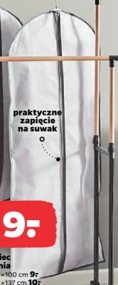Pokrowiec na ubrania 60x137 cm promocja w Netto