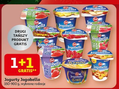 Jogurt Jogobella 150-900g, wybrane rodzaje promocja w Auchan