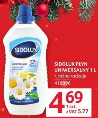 Płyn uniwersalny Sidolux 1 L promocja w Selgros