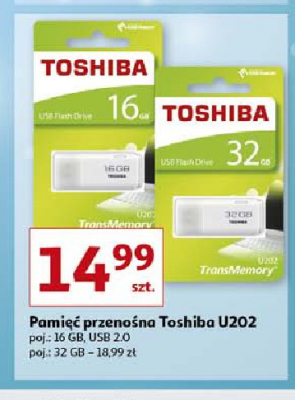 Pamięć transmemory u202 16gb biały Toshiba promocja