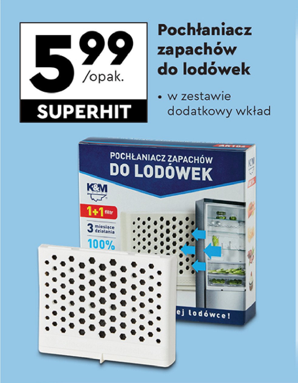 Pochłaniacz do lodówek promocja