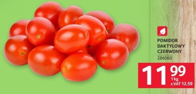 Pomidor daktylowy czerwony 1kg promocja w Selgros