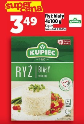 Ryż biały 4x100 g promocja w TOPAZ