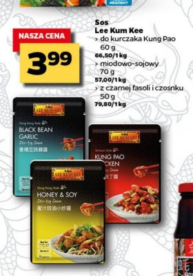 Sos z czarnej fasoli i czosnku Lee kum kee promocja