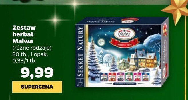 Zestaw sekrety natury Malwa zestaw Malwa tea promocja w Netto