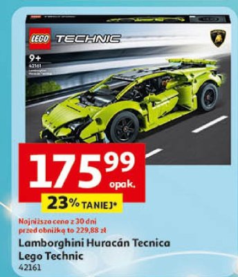 Klocki Lamborghini Huracán Tecnica Lego Technic 42161 promocja w Auchan