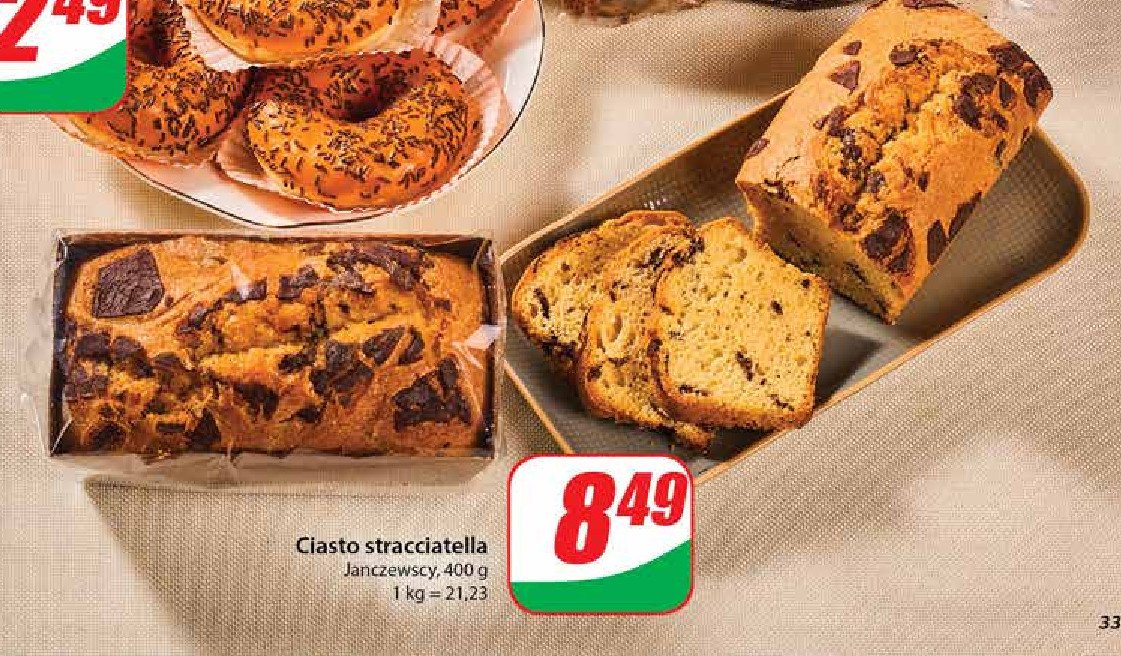 Ciasto stracciatella Janczewscy promocja