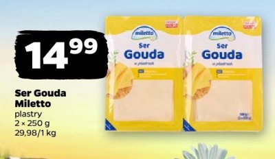 Ser Gouda Miletto promocja w Netto