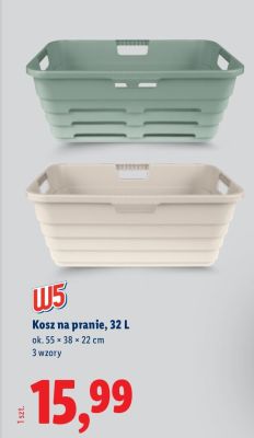Kosz na pranie 32 l promocja w Lidl