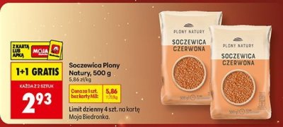 Soczewica 500g promocja w Biedronka