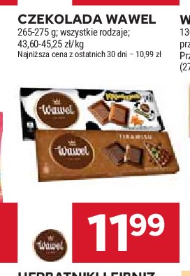 Czekolada Wawel krówkowy promocja