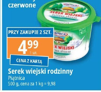 Serek wiejski Piątnica naturalny promocja w Leclerc