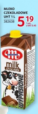 Mleko czekoladowe UHT 1l promocja w Selgros