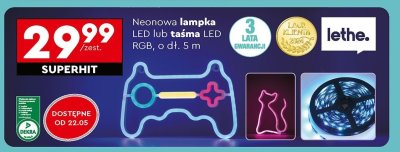 Taśma led 5w rgb Lethe promocja