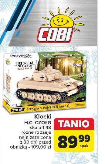 Klocki czołg 1:48 Cobi promocja w Carrefour