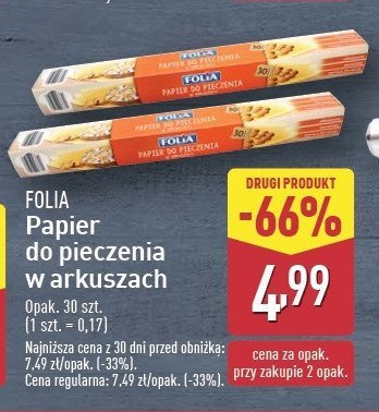 Papier do pieczenia Folia promocja