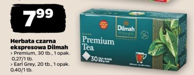 Herbata czarna ekspresowa Earl Grey promocja w Netto