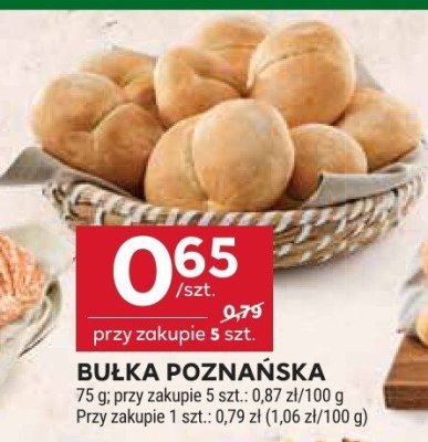 Bułka poznańska promocja w Stokrotka