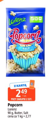 Popcorn Lorenz Salt promocja w Leclerc