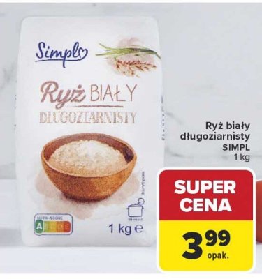 Ryż biały promocja w Carrefour