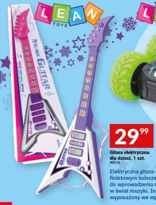 Gitara elektryczna dla dzieci, 1 szt. promocja w Twój Market