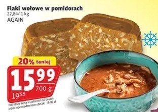 Bułka wełnowe w pomidorach AGAIN promocja w Prim Market