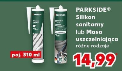 Silikon sanitarny lub masa uszczelniająca różne kolory promocja w Kaufland