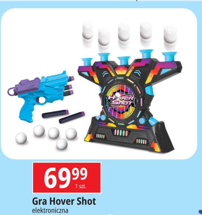 Gra hover shot promocja