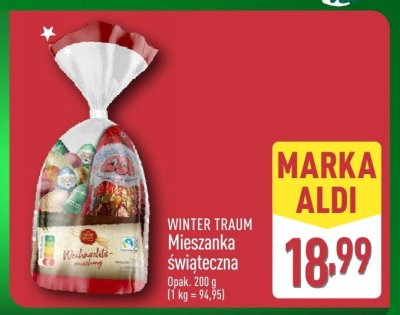Mieszanka świąteczna WINTER TRAUM Mieszanka świąteczna promocja w Aldi