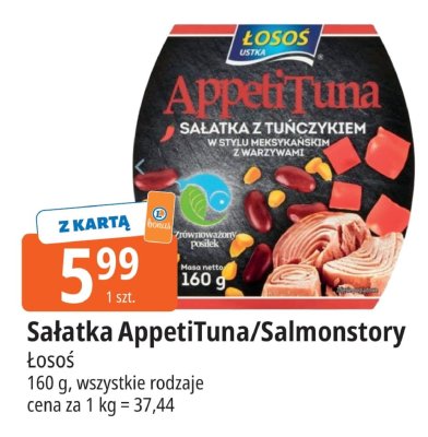 Sałatka AppetiTuna/Salmonstory Łosoś promocja w Leclerc