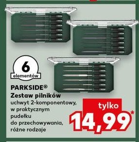 Zestaw pilników kluczykowych Parkside promocja