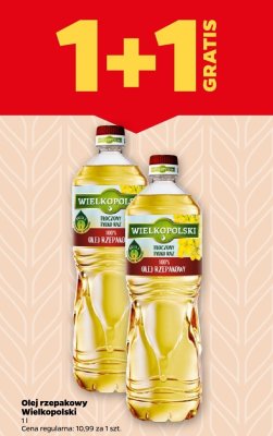Olej rzepakowy Wielkopolski promocja w Netto